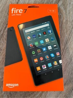 Amazon Fire 7 Tablet with Alexa - Black
